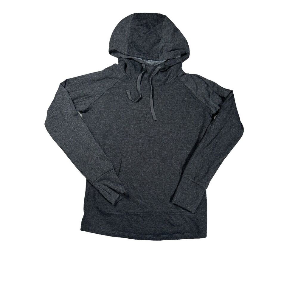 Free Fly Hoodie Womens Size XS Grey Long Sleeve Lightweight Pullover Lounge Soft